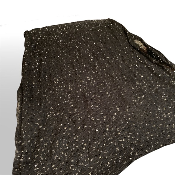 Source Unknown Black and Silver Women's Scarf (item#10045) - Picture 2 of 2